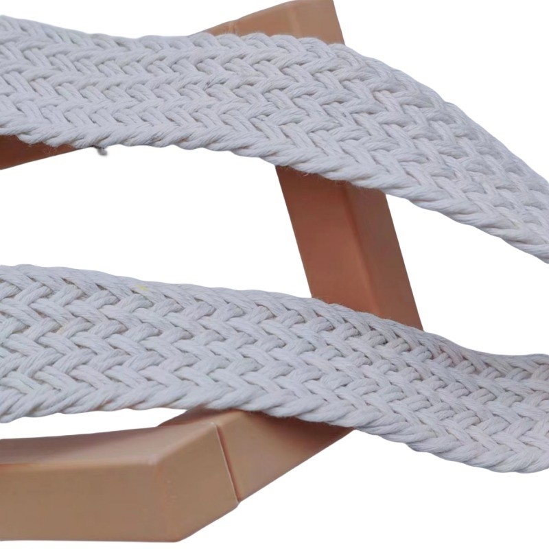 2024 Design Cotton Webbing Accessoires de chaussures pour couleurs personnalisées Matériaux faits à la main