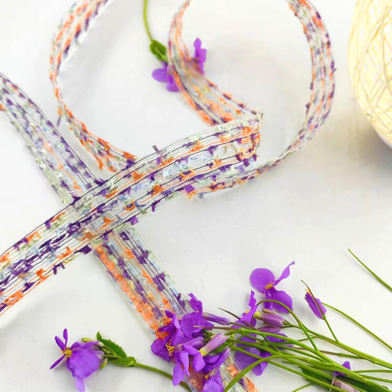 Ligne de pêche en tissu de polyester à 100% pour les décorations faites à la main