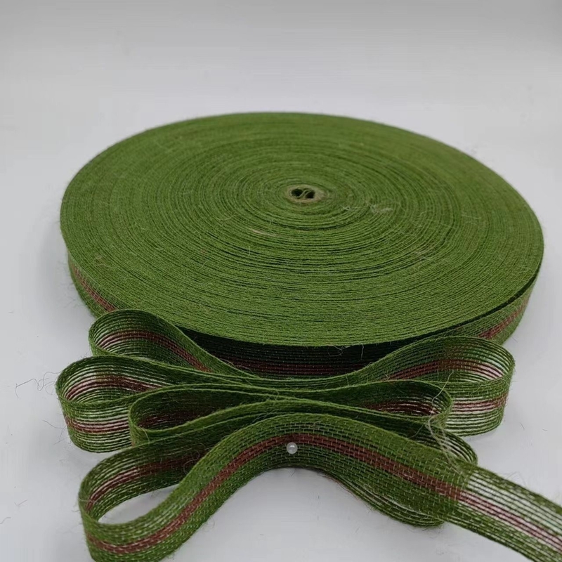 Fabricants de lignes de pêche écologiques en jute direct en couleur vert