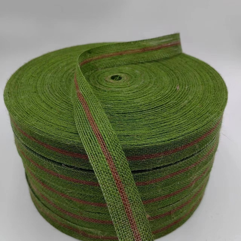 Fabricants de lignes de pêche écologiques en jute direct en couleur vert