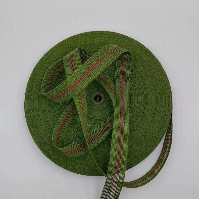 Fabricants de lignes de pêche écologiques en jute direct en couleur vert