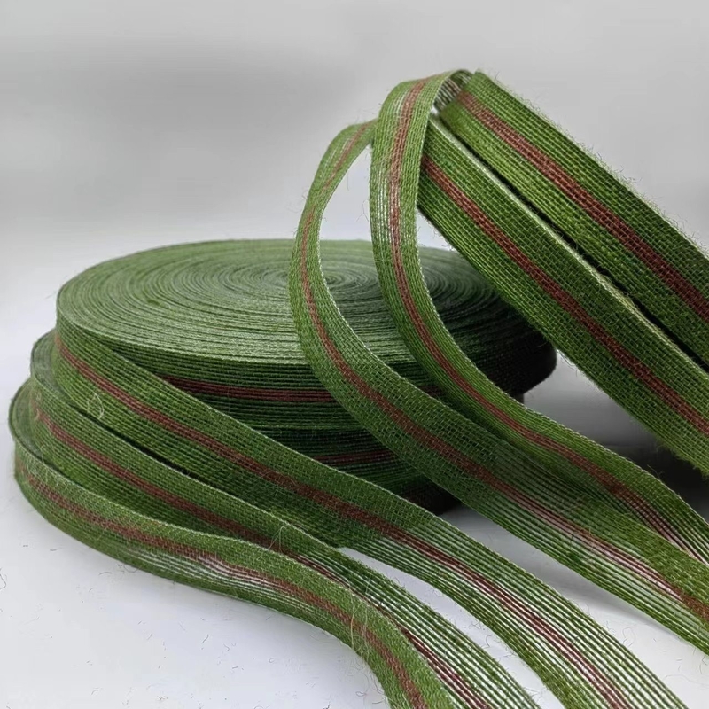 Fabricants de lignes de pêche écologiques en jute direct en couleur vert