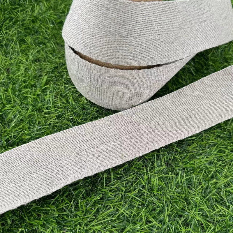 Les sangles de tissage à base de chanvre: un avantage durable grâce à leur motif en herringbone et à leur tissu écologique