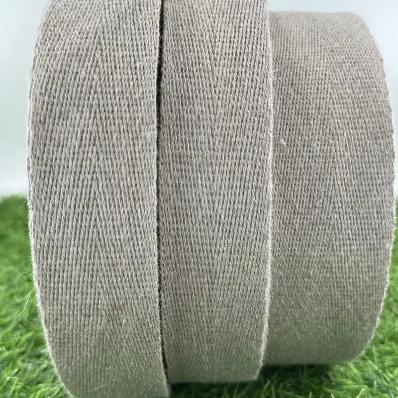 Les sangles de tissage à base de chanvre: un avantage durable grâce à leur motif en herringbone et à leur tissu écologique