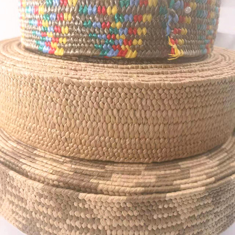 65% de paille 35 % de ruban élastique tressé en latex de paille tressé en ruban élastique pour chaussures