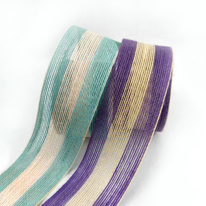 Ceinture de ligne de pêche en jute colorée de 5,5 cm