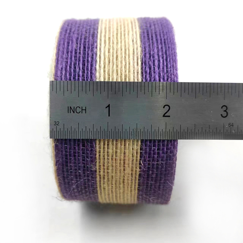 Ceinture de ligne de pêche en jute colorée de 5,5 cm