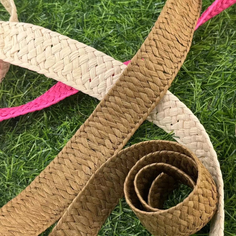 Décoration de cadeaux en ruban de papier coloré durable et abordable pour le textile domestique