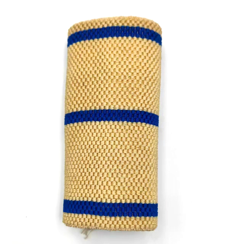 70% polyester 30% latex ceinture élastique avec bandes bleues pour les accessoires de vêtements