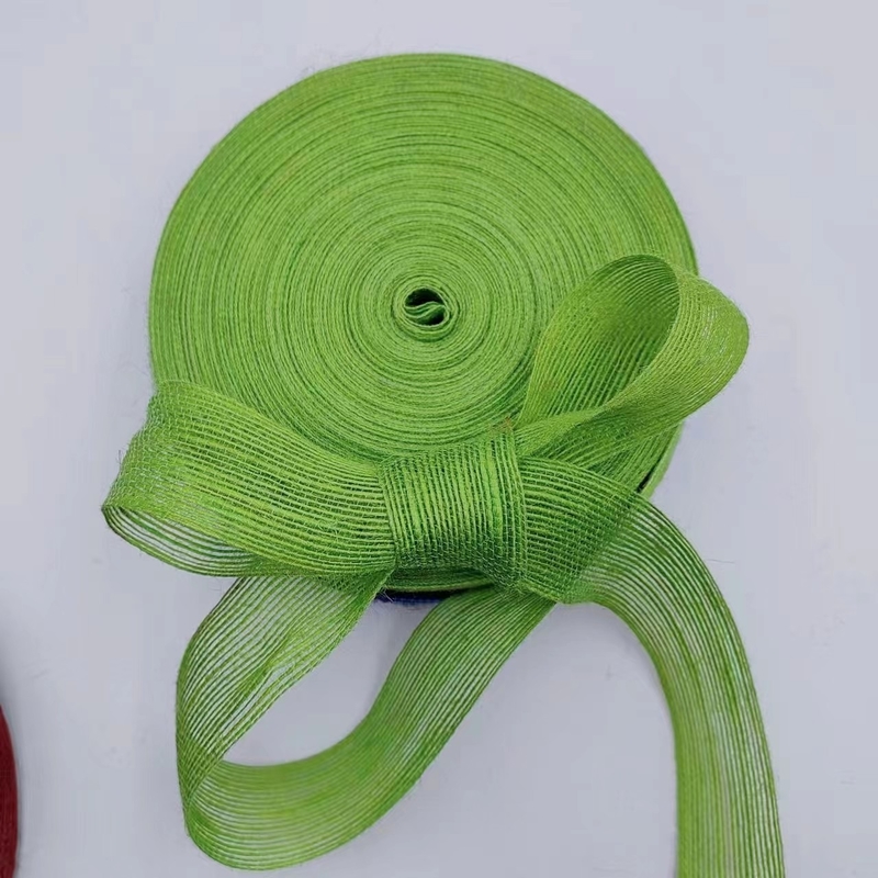Ruban de jute personnalisé pour la décoration de Noël faite à la main 7 jours de support Temps de livraison de l'ordre d'échantillon