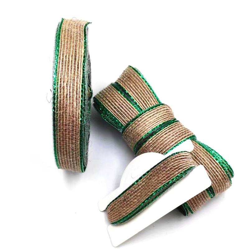 Des rouleaux de chanvre déchiquetés de poissons colorés pour chaussures 80% de jute 20% de polyester
