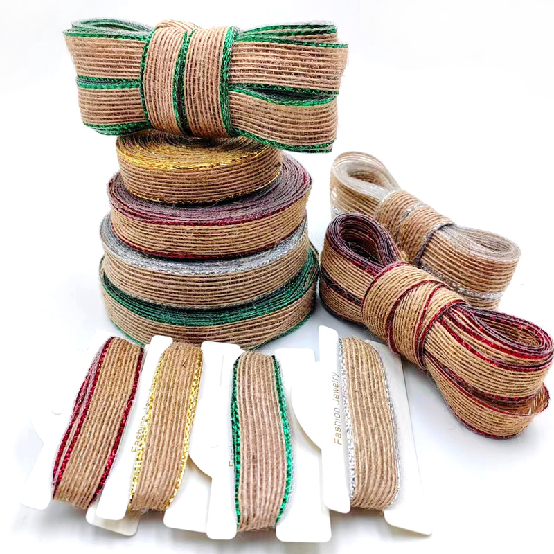 Des rouleaux de chanvre déchiquetés de poissons colorés pour chaussures 80% de jute 20% de polyester