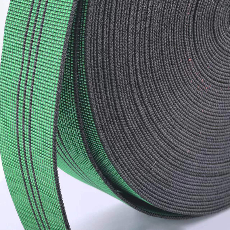 5 cm de largeur 2,5 mm d'épaisseur Tissu élastique pour canapé Fabriqué en polypropylène latex