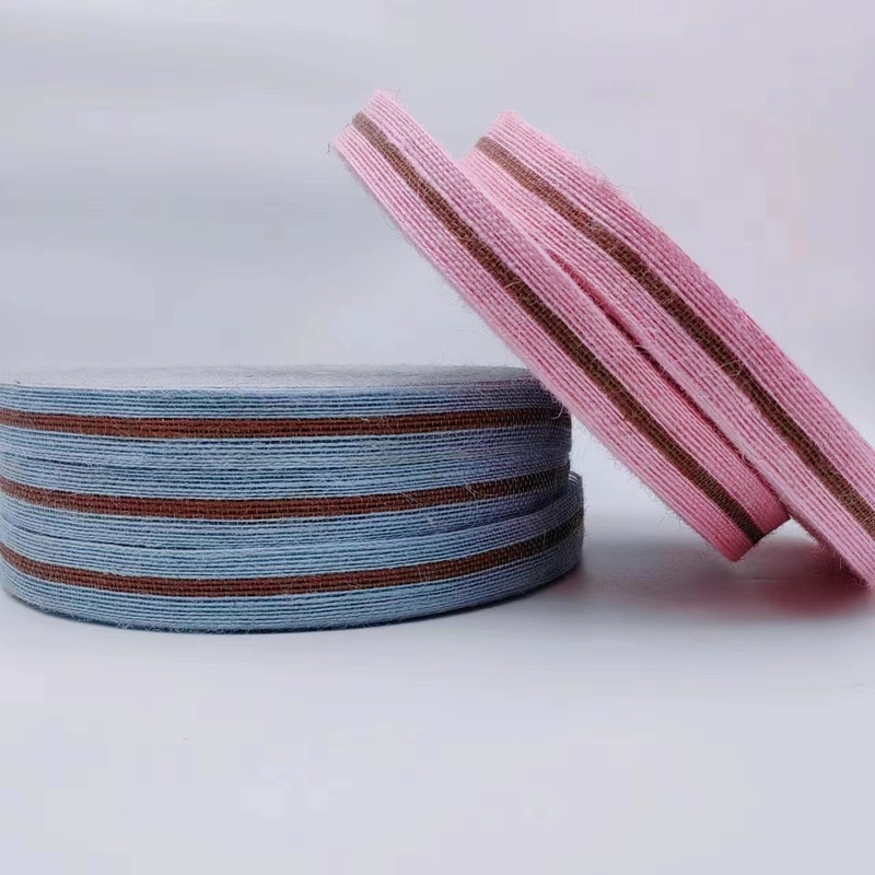 La bande de jute de taille personnalisée de 3 cm pour un emballage cadeau coloré durable
