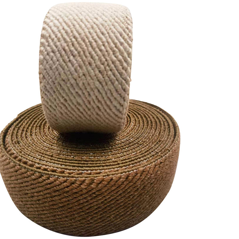 Tissu tissé en jute Tissu élastique pour les vêtements et les décorations de Noël