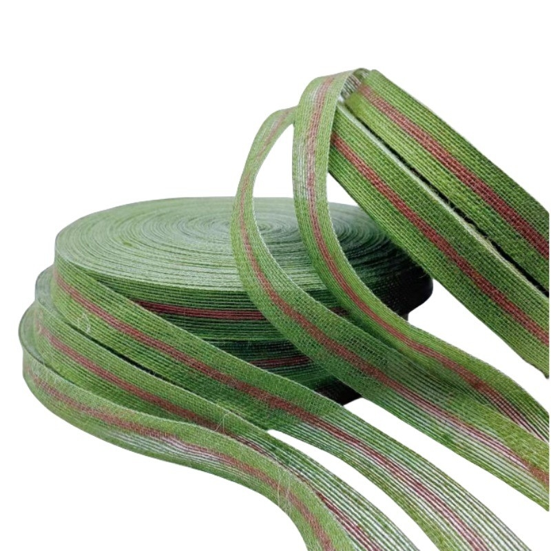 Taille Des rubans tissés de jute sur mesure Choix écologique pour les vêtements et les textiles pour la maison