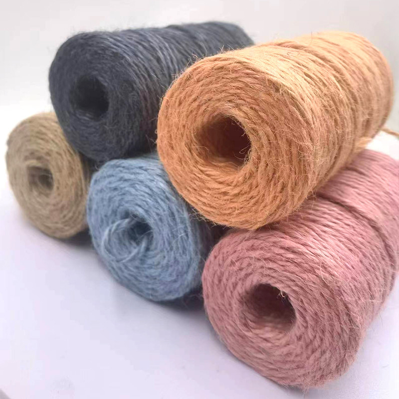 7 jours Temps de livraison de l'ordre de l'échantillon Ne pas soutenir la corde de jute pour les sacs d'emballage et de vêtements
