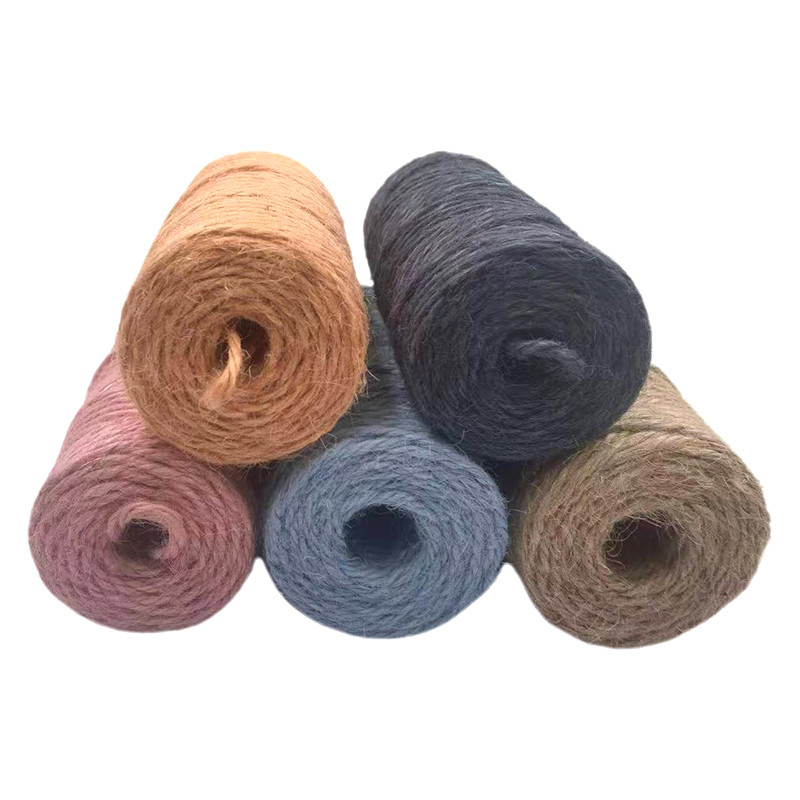 7 jours Temps de livraison de l'ordre de l'échantillon Ne pas soutenir la corde de jute pour les sacs d'emballage et de vêtements
