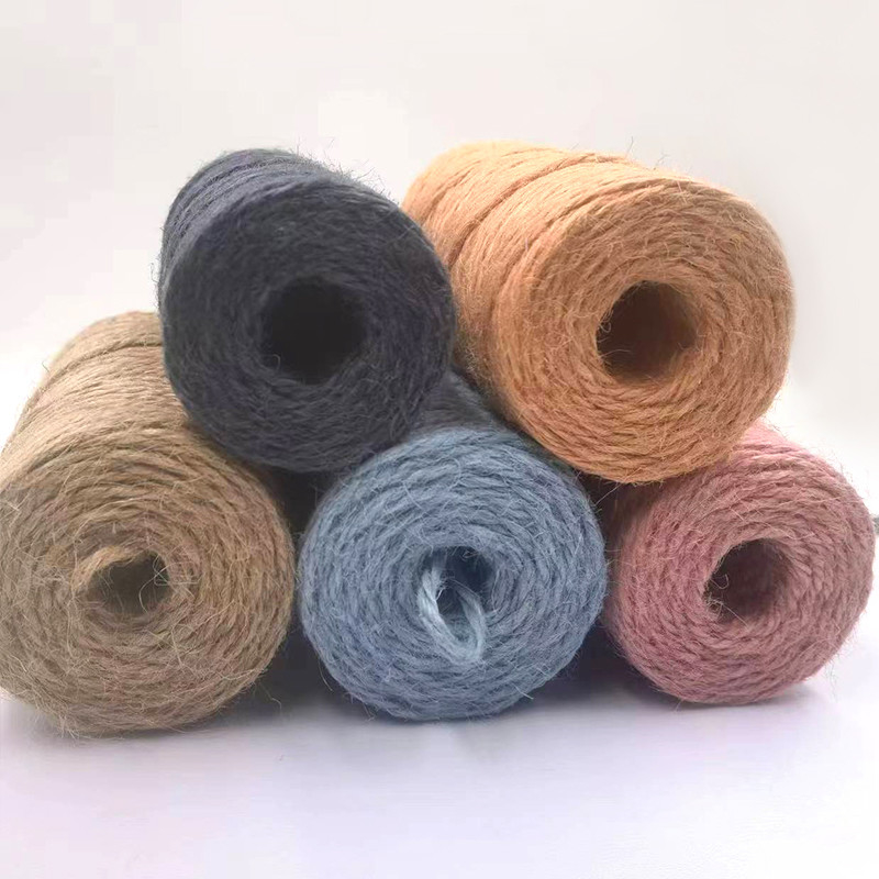 7 jours Temps de livraison de l'ordre de l'échantillon Ne pas soutenir la corde de jute pour les sacs d'emballage et de vêtements