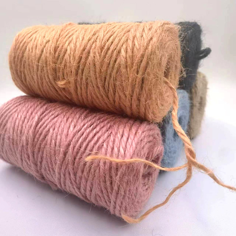 7 jours Temps de livraison de l'ordre de l'échantillon Ne pas soutenir la corde de jute pour les sacs d'emballage et de vêtements