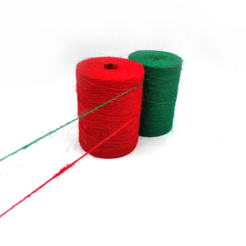 1 mm de rouleau de jute à cordes de jute durable pour l'emballage cadeau de carte