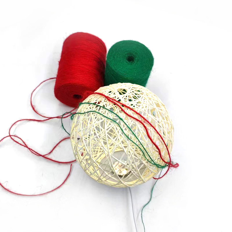 1 mm de rouleau de jute à cordes de jute durable pour l'emballage cadeau de carte
