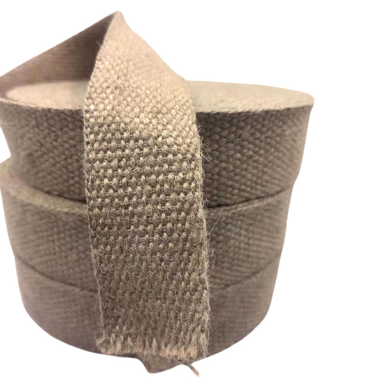 4 cm Taille personnalisée 1,5 mm d'épaisseur Tissu de jute pur pour la fabrication de vêtements