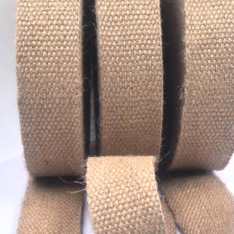 4 cm Taille personnalisée 1,5 mm d'épaisseur Tissu de jute pur pour la fabrication de vêtements