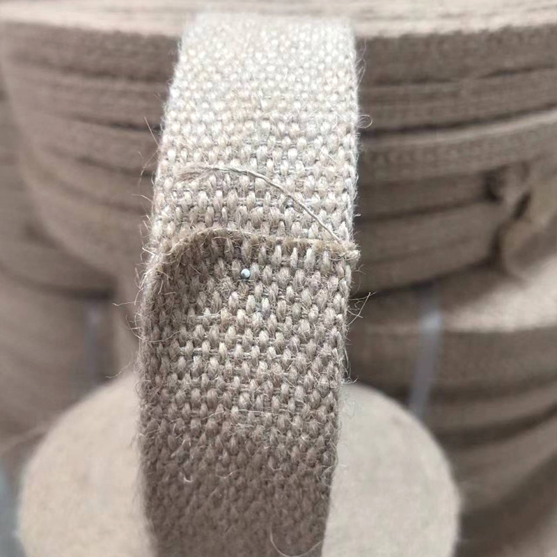 4 cm Taille personnalisée 1,5 mm d'épaisseur Tissu de jute pur pour la fabrication de vêtements