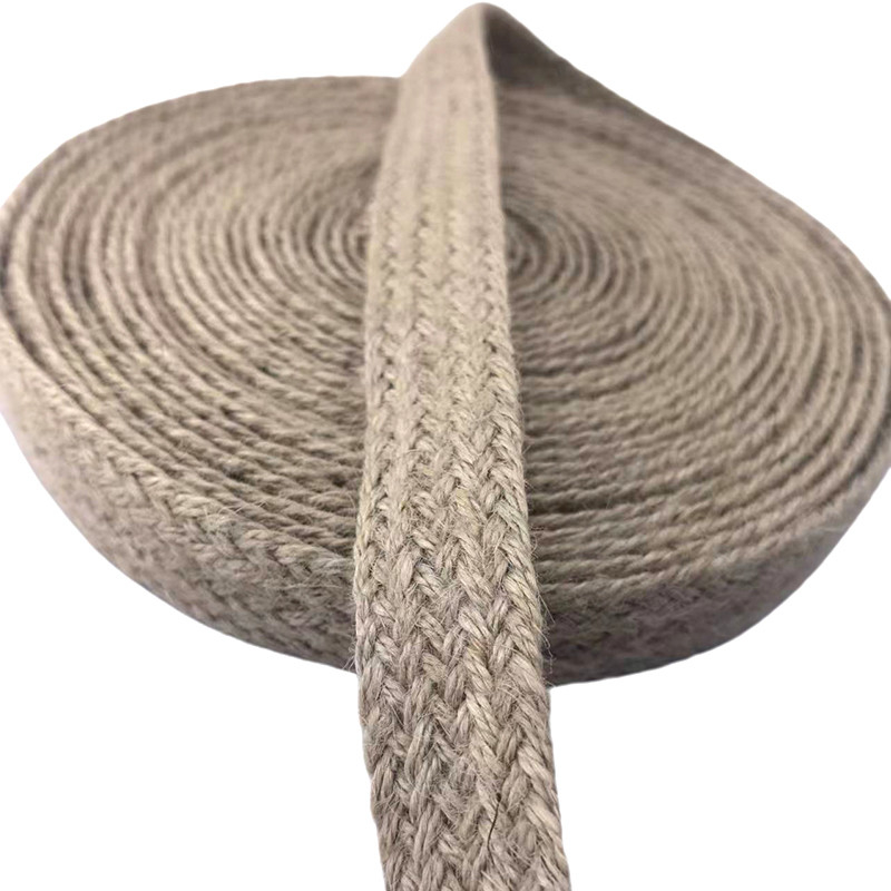 Taille personnalisée 17 Ceinture de jute tressée biodégradable écologique naturelle 2,5 cm Ceinture en couleurs