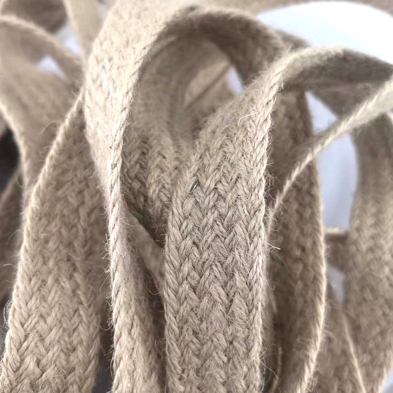 Taille personnalisée 17 Ceinture de jute tressée biodégradable écologique naturelle 2,5 cm Ceinture en couleurs