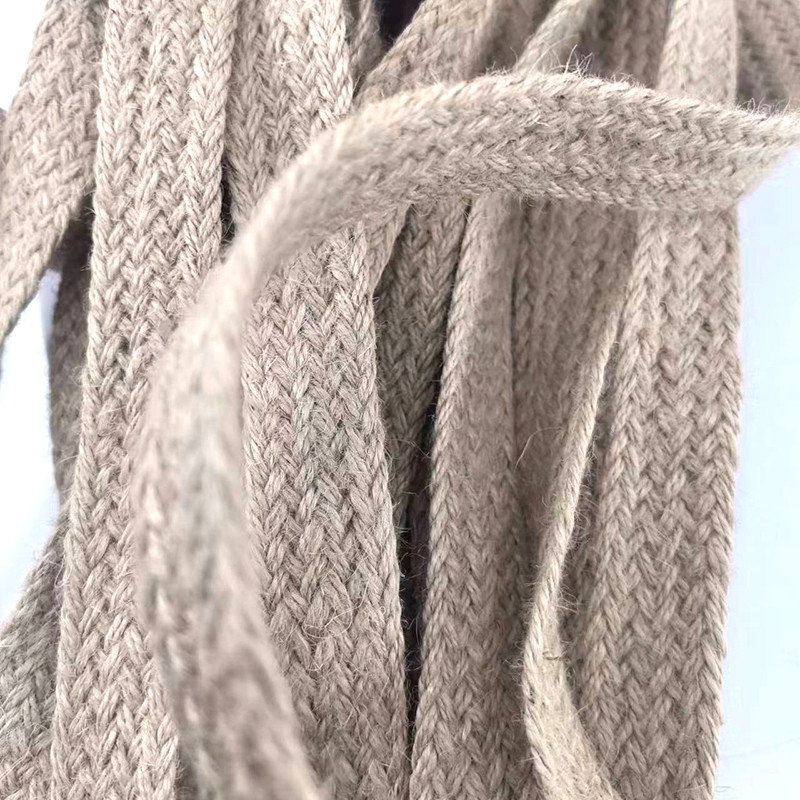 Taille personnalisée 17 Ceinture de jute tressée biodégradable écologique naturelle 2,5 cm Ceinture en couleurs