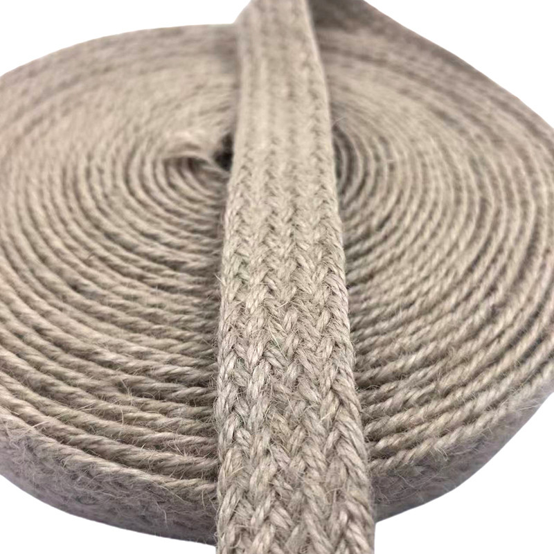 Taille personnalisée 17 Ceinture de jute tressée biodégradable écologique naturelle 2,5 cm Ceinture en couleurs