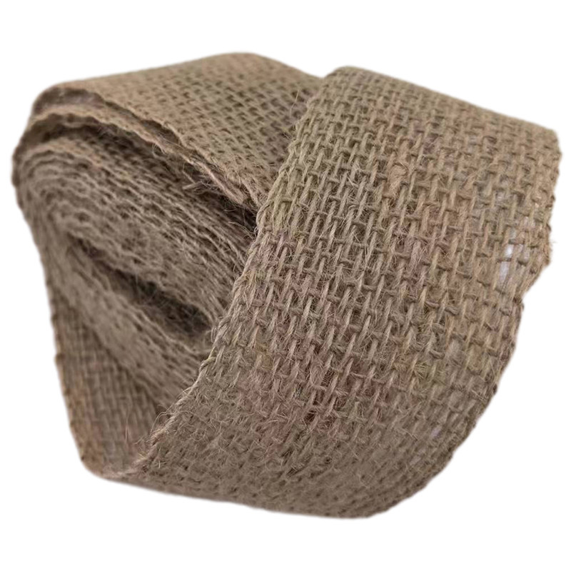 Des accessoires de vêtements 100% de jute durable, ceinture de tresses, bord tissé, tresses de jute pour 2024