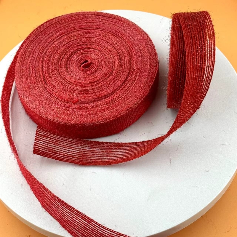 Ruban de pêche au jute pour la décoration de Noël