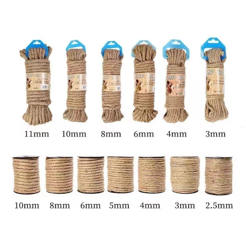 Corde de jute Corde décorative et vendue directement par les fabricants pour les applications de sacs 2