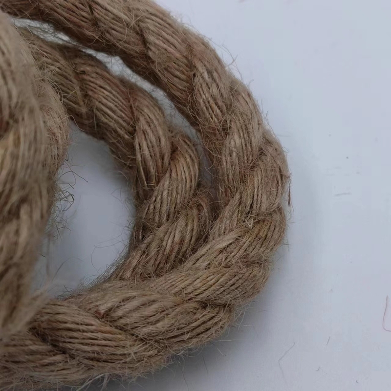 Corde de jute de 12 mm durable et personnalisable pour le marché transfrontalier