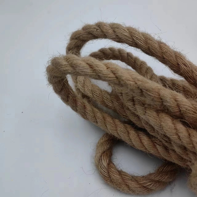 Corde de jute de 12 mm durable et personnalisable pour le marché transfrontalier