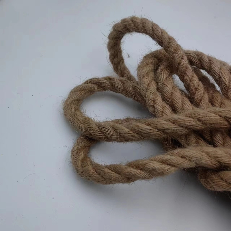 Corde de jute de 12 mm durable et personnalisable pour le marché transfrontalier