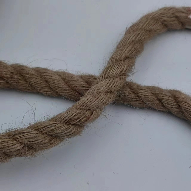 Corde de jute de 12 mm durable et personnalisable pour le marché transfrontalier