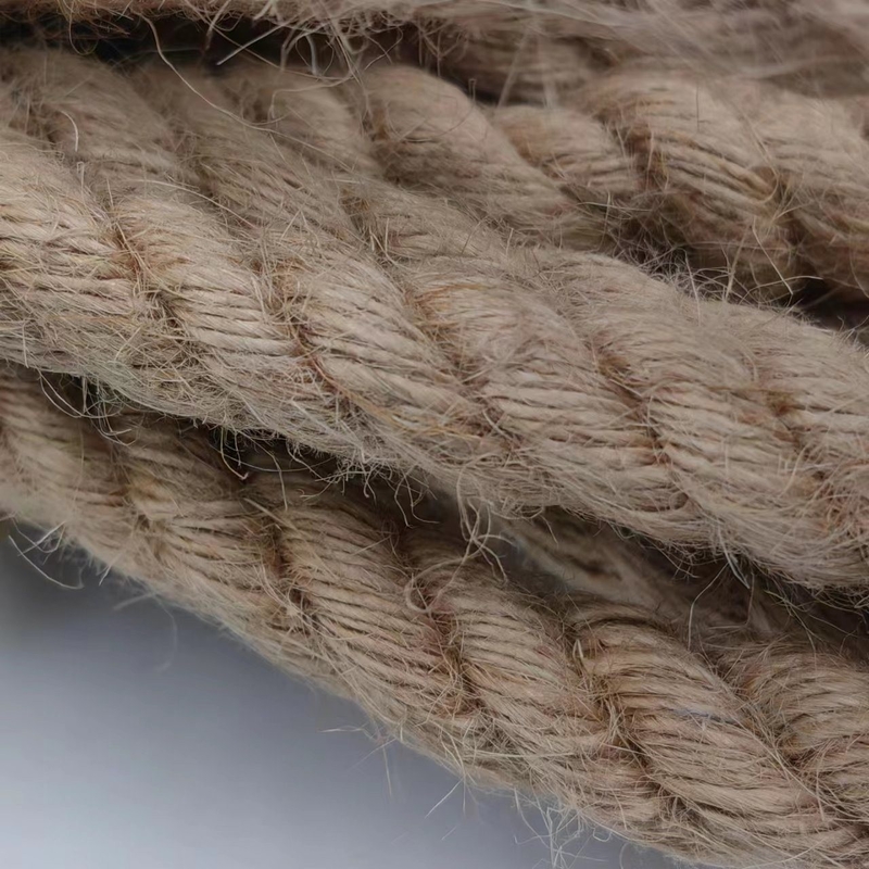 Corde de jute de 12 mm durable et personnalisable pour le marché transfrontalier