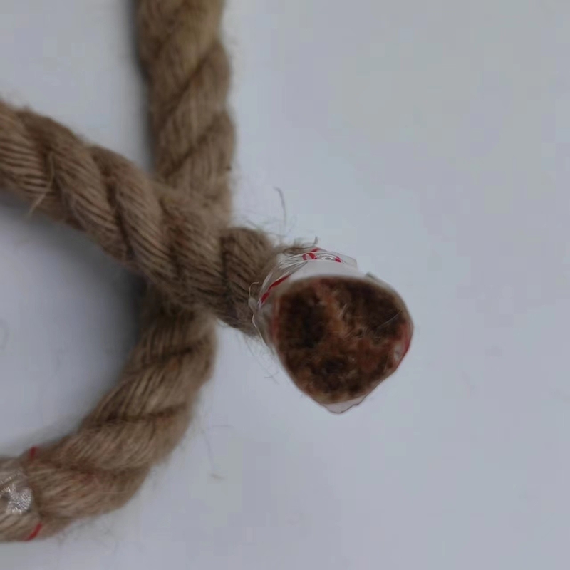Corde de jute de 12 mm durable et personnalisable pour le marché transfrontalier