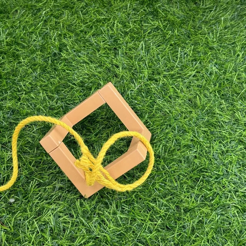 Couleur personnalisée Corde en fibres de jute fortement tordu pour les besoins personnalisés