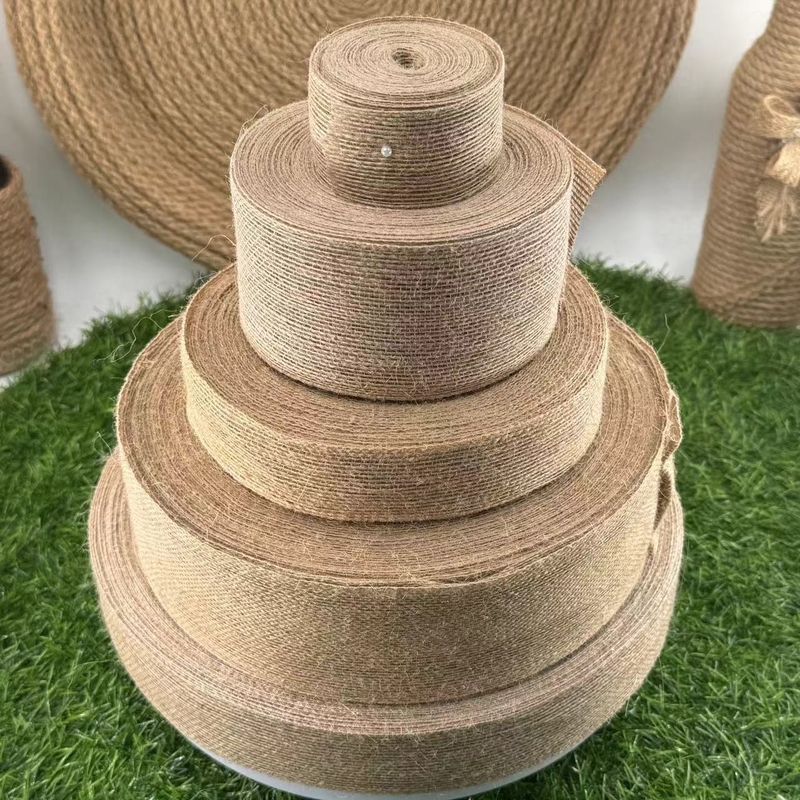 Ligne de pêche tressée en tissu de jute à haute résistance pour un textile résistant et durable