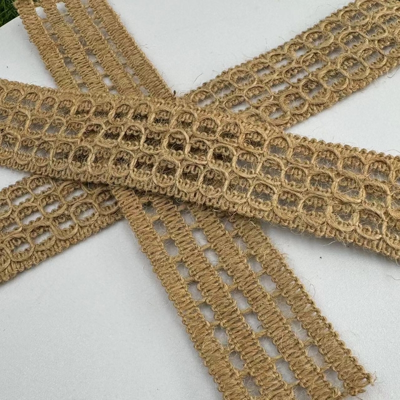 Le ruban en dentelle de jute durable est la touche finale parfaite pour la décoration de la maison