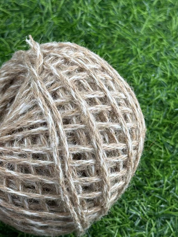 Accueil Textile Corde tressée au jute avec teinture écologique des fabricants de corde de couleur