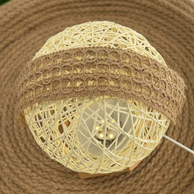 70% de jute 30% de polyester ruban décoratif écologique pour le jute dégradable