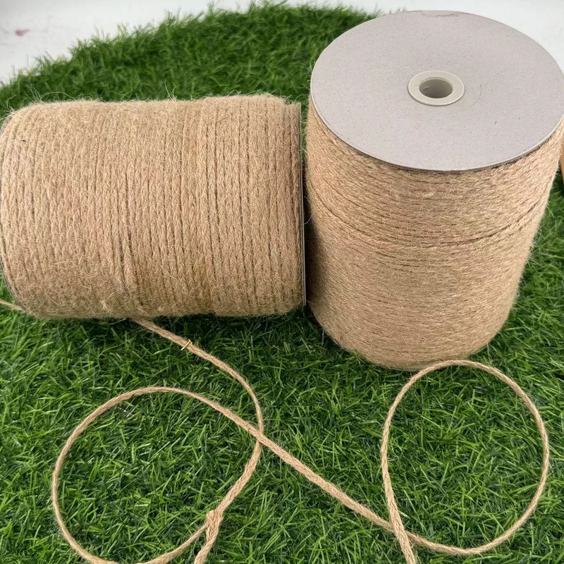 30 ans d'expérience dans la fabrication de cordes de jute naturel pour la décoration et l'emballage de maisons écologiques