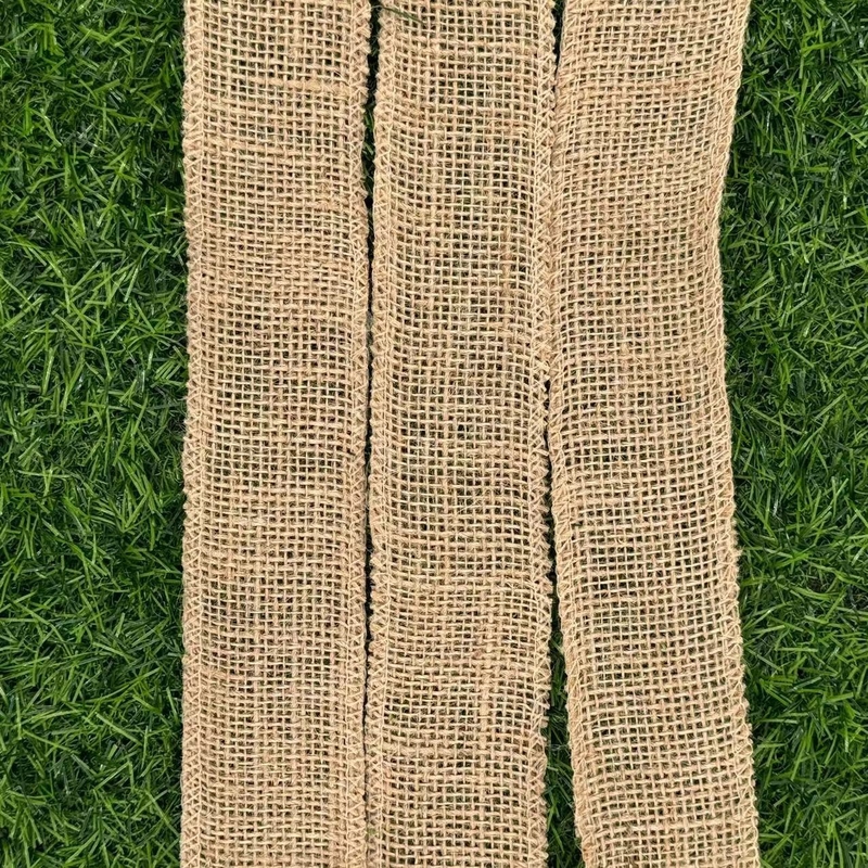 Ruban à mailles de jute confortable pour une décoration durable de la maison naturelle et écologique