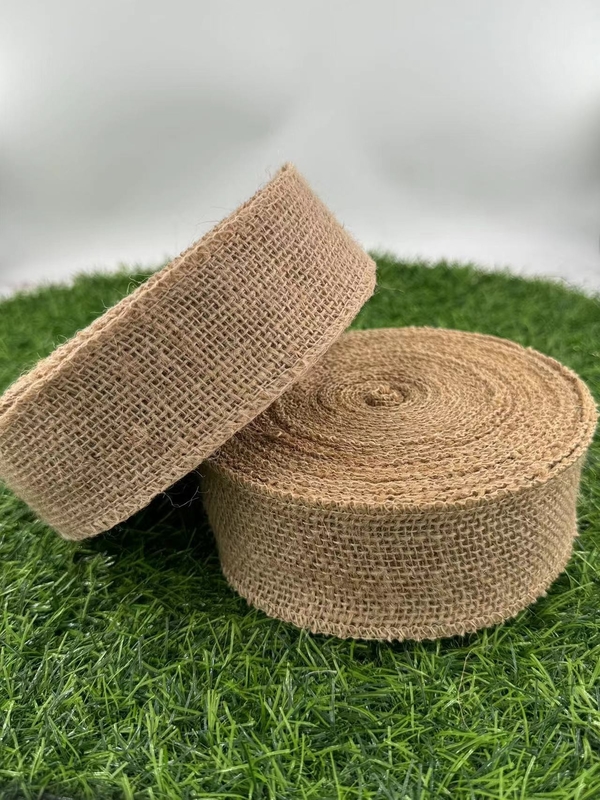 Ruban à mailles de jute confortable pour une décoration durable de la maison naturelle et écologique